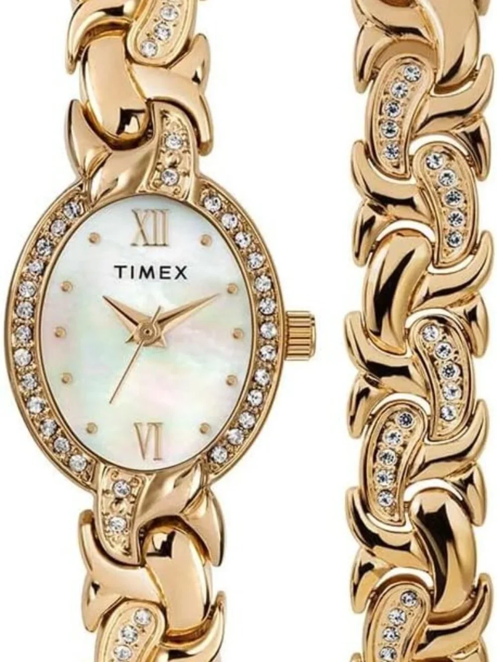 Timex Women's 19mm Classic Gold Tone Wrist Watch TW2T49900